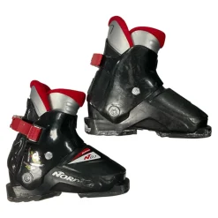 Used Nordica SUPER 0.1 Boys DH Ski Boot Black 175 MP - Y11