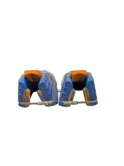 Used OBO YAHOO KICKERS MD FH Shin Guards Royal Blue 6