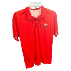 Used OFFICIAL USSSA UMP SHIRT BB/SB Jersey Red SM