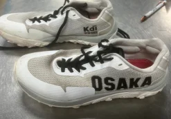 Used Osaka FH Cleats White Senior 8