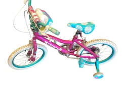 Used Ozone MYSTERIOUS 500 Training Wheel Bike Girls Pink 18"