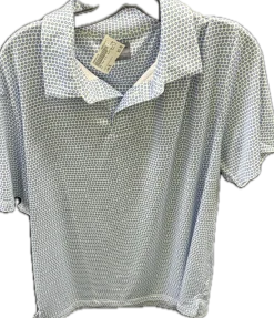 Used Pga PGA S.S. Golf Shirt M Carolina Blue XL