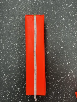 Used 8 PIECE SET FB Field Marker Orange