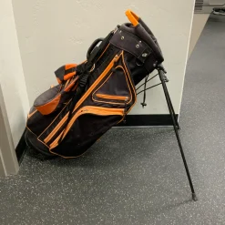 Used Pinemeadow STAND BAG Mens Stand Bag Orange
