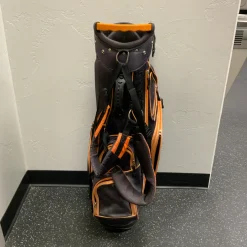 Used Pinemeadow STAND BAG Mens Stand Bag Orange