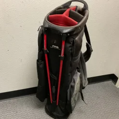 Used Ping HOOFER 154 Mens Stand Bag Black And Grey