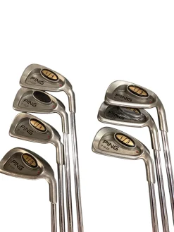 Used Ping I3 OVER SIZED RED DOT 4-W Mens Iron Set RH 4I-PW