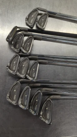 Used Ping ISI K IRON SET Mens Package Set RH Silver 12 Piece