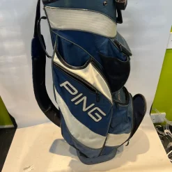 Used Ping TRAVERSE Mens Cart Bag Royal Blue