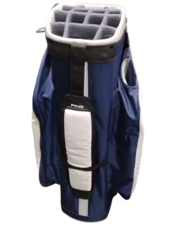 Used Ping TRAVERSE Mens Cart Bag White/Red/Navy