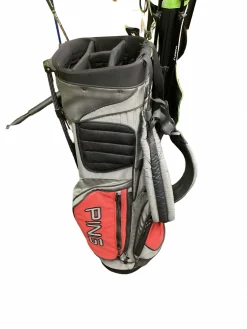 Used Ping VOYAGE Mens Stand Bag Black