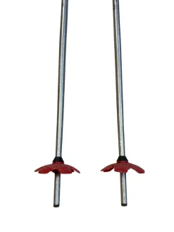 Used POLES Boys DH Ski Pole Red 85 cm / 34 in