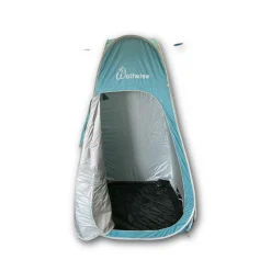Used PORTABLE CHANGING TENT 1 & 2 Man Tent Royal Blue 2X