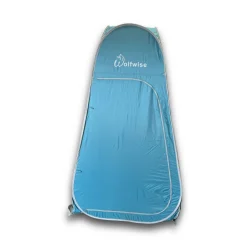 Used PORTABLE CHANGING TENT 1 & 2 Man Tent Royal Blue 2X