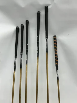 Used Powerbilt JUNIOR GOLD SERIES 5.0 Jr Package Set LH Black And Copper 7 Piece