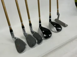 Used Powerbilt JUNIOR GOLD SERIES 5.0 Jr Package Set LH Black And Copper 7 Piece