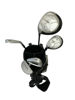 Used Powerbilt Silver Series 7-9 5-Piece LH Jr Golf Set