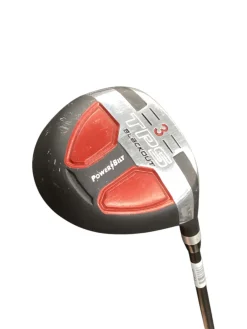 Used Powerbilt TPS BLACKOUT Mens Fairway Wood RH 3 Wood