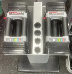 Used PowerBlock Adj Dumbbells 5-90 LB
