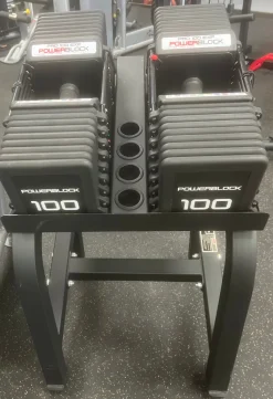Used PowerBlock Adj Dumbbells 5-90 LB