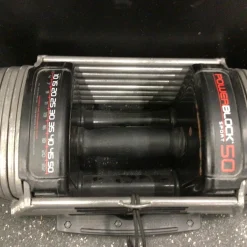 Used PowerBlock SPORT ADJ 5-50LBS ADJ DUMBELLS Adj Dumbbells 5-50 LB