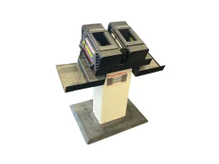 Used PowerBlock THE BLOCK 5LB-45LB Adj Dumbbells 5-45 LB W/Stand