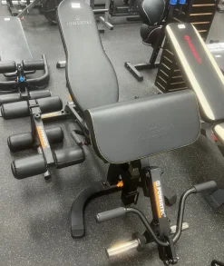 Used POWERTEC/LEG CURL/ARM CURL FID Bench