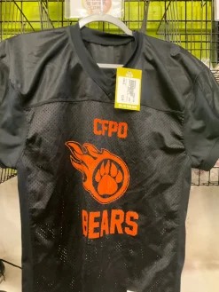 Used PRACTICE JERSEY YL FB Top Adult Black LG