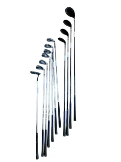 Used Precise Mens Package Set RH Royal Blue 12 Piece