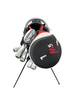 Used Precise M5 Mens Package Set RH Black And Red 10 Piece