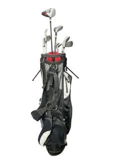 Used Precise M5 Mens Package Set RH Black And Red 10 Piece