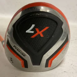Used Precise X7 Jr Package Set RH Black And Orange 5 Piece