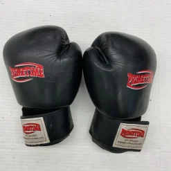 Used PRIMETIME 18 OZ Boxing Gloves Black Senior