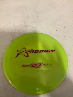 Used Prodigy Disc D3 Disc Golf Driver Lime Green