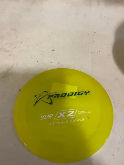 Used Prodigy Disc X2 Disc Golf Driver Yellow
