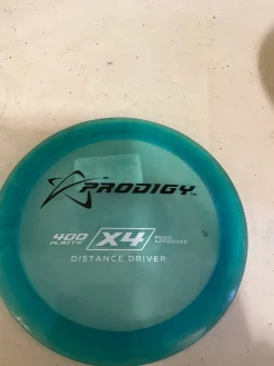Used Prodigy Disc X4 Disc Golf Driver Royal Blue
