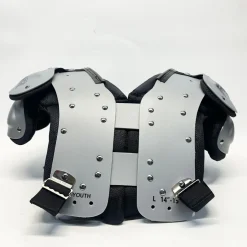 Used PRO GEAR SI YOUTH FB Shoulder Pads Grey LG