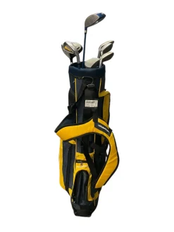 Used Prosimmon JR Jr Package Set RH Navy Blue And Yellow 8 Piece