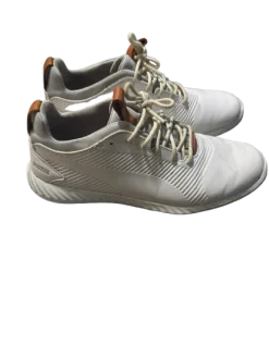 Used Puma IGNITE JNR SZ 5.0 Jr Golf Shoes White Junior 05