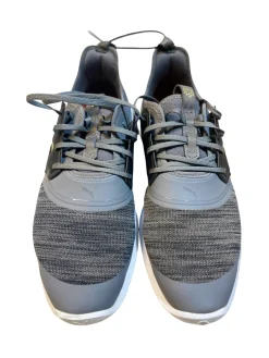 Used Puma Mens Golf Shoes Grey Senior 11