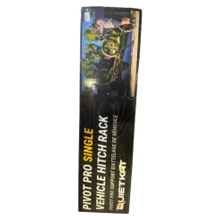 Used QUIET KAT PRO SINGLE Rear Mount Carrier Black