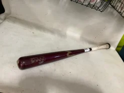 Used RAKE MAPLE CAGE BAT BB/SB Wood Bat 31"