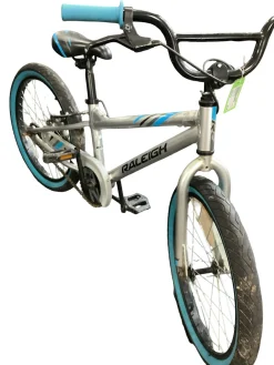 Used Raleigh MXR BMX Bike Boys Grey 18"