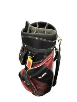 Used Ram Mens Cart Bag Black And Red