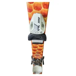 Used RAMP JR SKIS Boys DH Ski/Binding Orange 90 cm