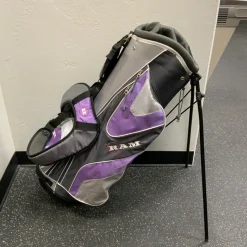 Used Ram STAND BAG Womens Stand Bag Purple