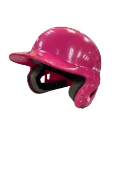 Used Rawlings BATTING HELMET Batting Helmet No Mask Pink One Size
