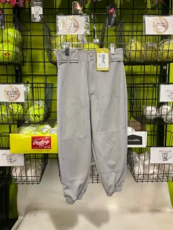 Used Rawlings BB PANTS M BB/SB Pant Boys Grey MD