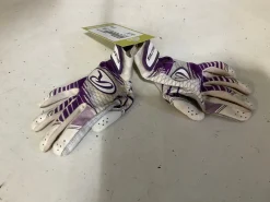 Used Rawlings BB/SB Batting Gloves Purple XS