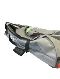 Used Rawlings CATCHERS WHEELED BAG BB/SB Team Wheeled Bag Grey
